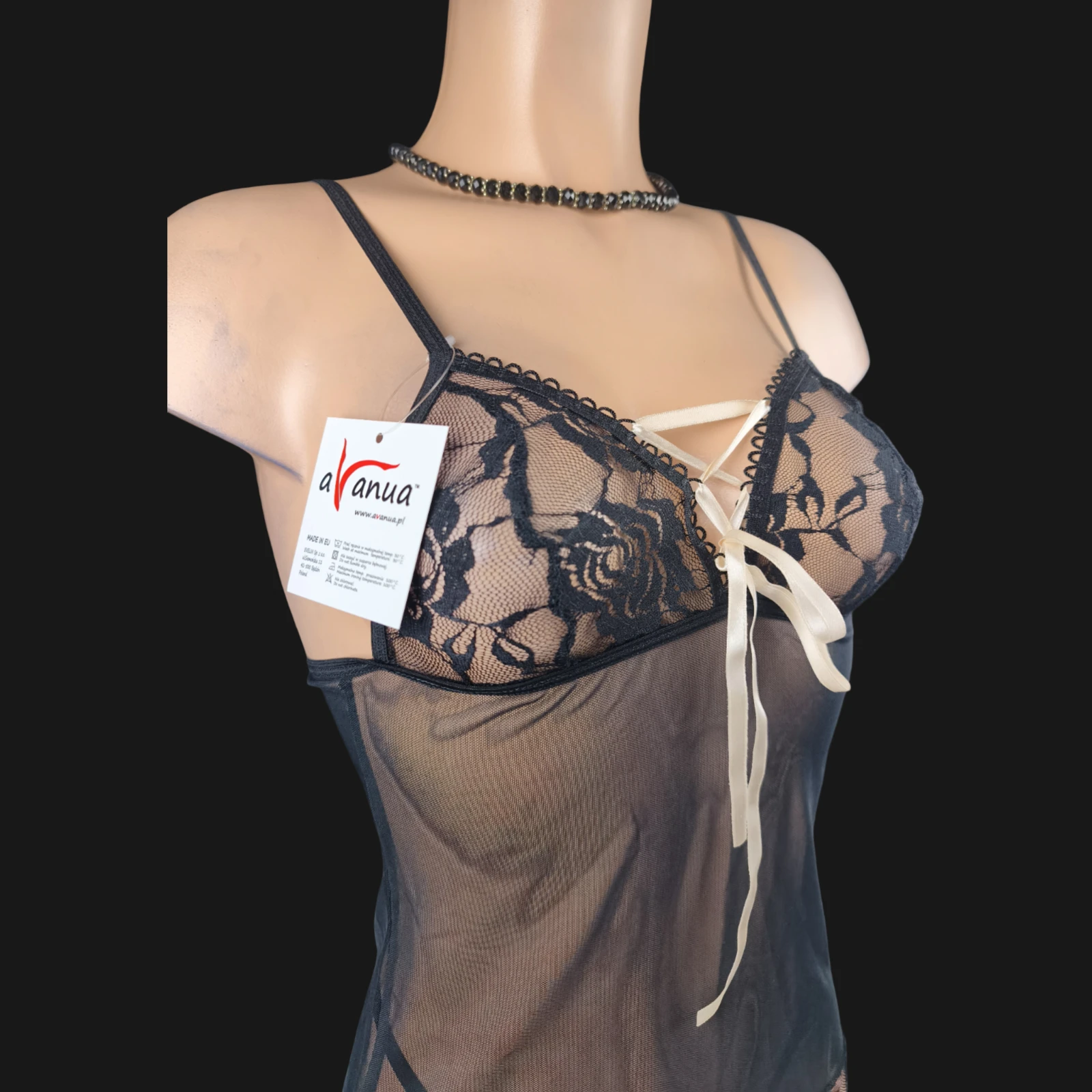 Set de lencería 2 piezas pijama + tanga – Nuevo - Talla S/M 36/38 – photo 5